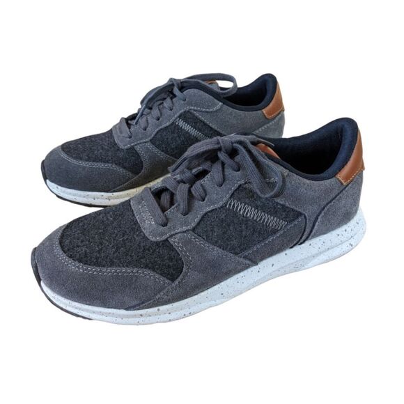 NWT Ariat Ladies Fuse Plus Seude Sneakers Grey Wool Size 6 B - Picture 7 of 10